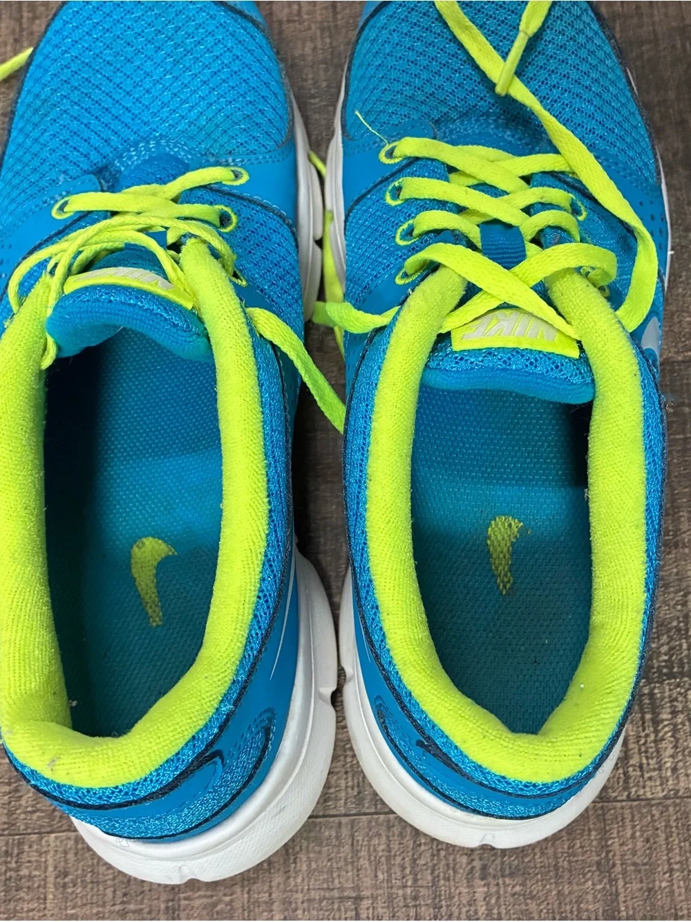 Nike Flex Experience Run Women’s Running Shoes Blue Size 6.5 Athletic Sneakers